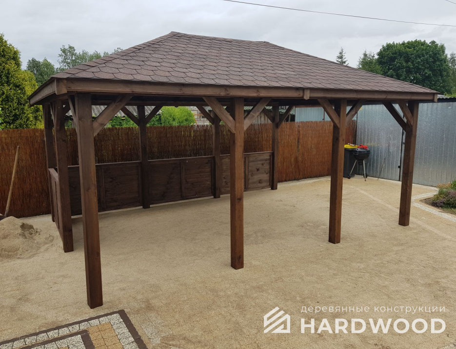 Газебо беседка без стен №93 - фото 1891