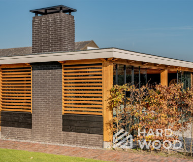 Застекленная беседка для дачи №26 - фото 1482