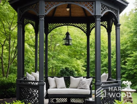 Восьмиугольная беседка в английском стиле №85 - фото 1872