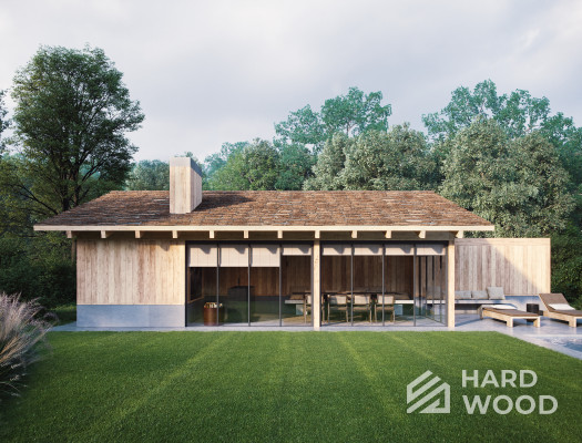 Беседка премиум класса с камином №74 - фото 1748